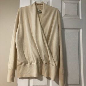 Neiman Marcus 100% Cashmere Sweater Cream